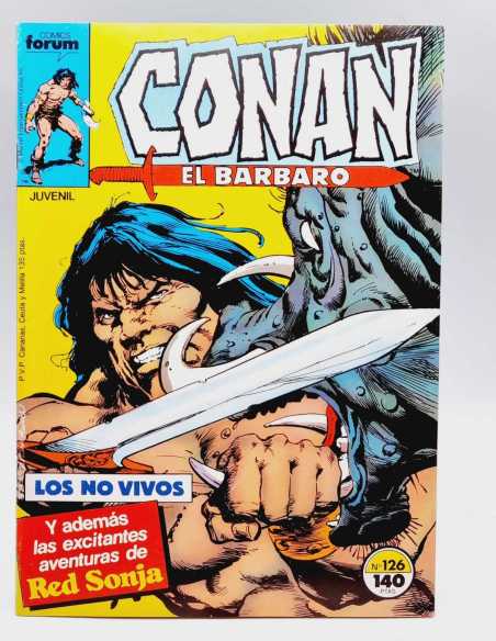 EXCELENTE ESTADO CONAN EL BARBARO 126 GRAPA VOL 1 VOL.1 COMICS FORUM GRAPA