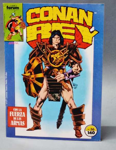 CASI EXCELENTE ESTADO CONAN REY 36 GRAPA COMICS FORUM GRAPA