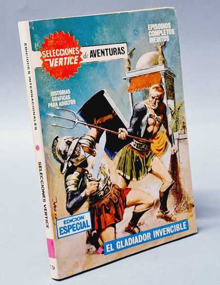 MUY BUEN ESTADO SELECCIONES VERTICE 19 EL GLADIADOR INVENCIBLE TACO EDICIONES INTERNACIONALES