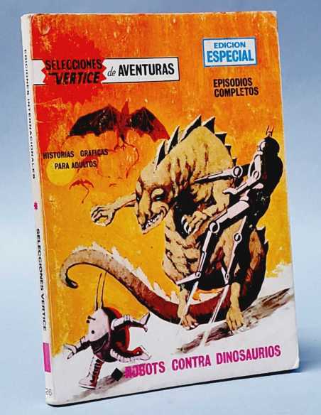 MUY BUEN ESTADO SELECCIONES VERTICE 26 ROBOTS CONTRA DINOSAURIOS TACO EDICIONES INTERNACIONALES