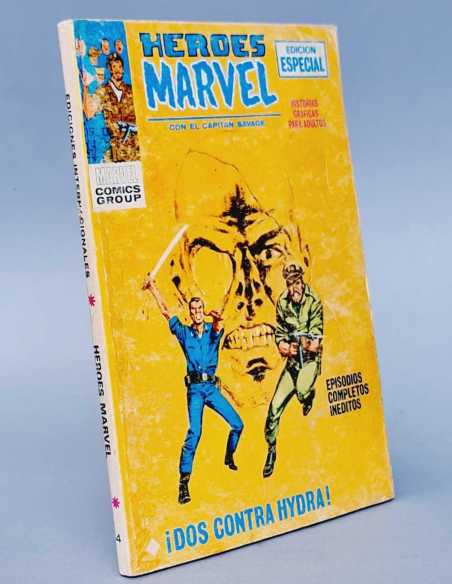 BUEN ESTADO HERELOES MARVEL 4 DOS CONTRA HYDRA TACO MARVEL EDICIONES VERTICE