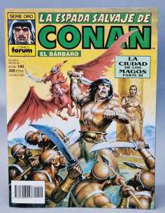 DE KIOSCO LA ESPADA SALVAJE DE CONAN 140 SERIE ORO COMICS...