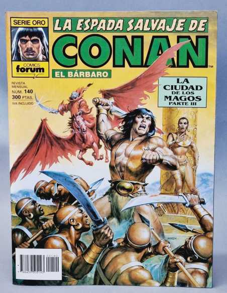 DE KIOSCO LA ESPADA SALVAJE DE CONAN 140 SERIE ORO COMICS FORUM GRAPA