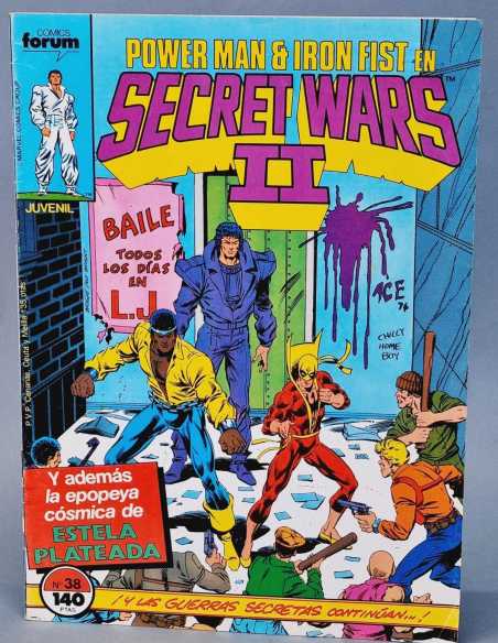 BUEN ESTADO SECRET WARS II 38 PRIMERA EDICION GRAPA COMICS FORUM