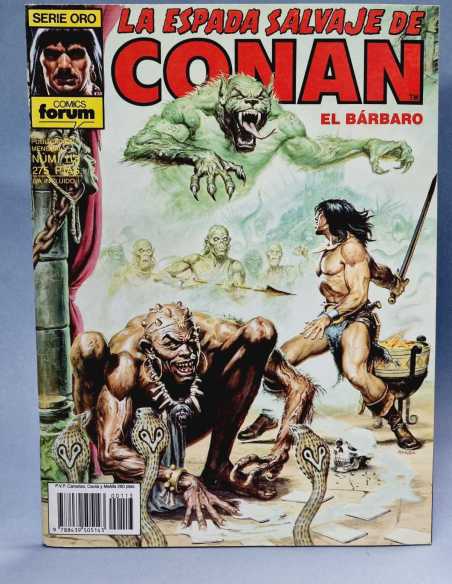 EXCELENTE LA ESPADA SALVAJE DE CONAN 113 SERIE ORO COMICS FORUM GRAPA