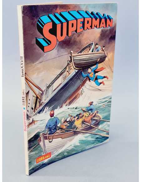 CASI EXCELENTE ESTADO SUPERMAN TOMO XXVIII 28 LIBRO COMIC NOVARO LIBROCOMIC