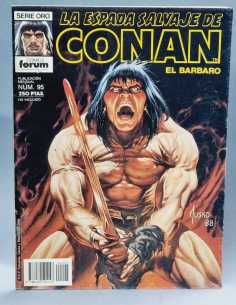 MUY BUEN ESTADO LA ESPADA SALVAJE DE CONAN 95 SERIE ORO...