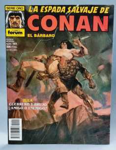 MUY BUEN ESTADO LA ESPADA SALVAJE DE CONAN 141 SERIE ORO...