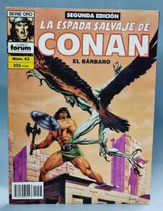 MUY BUEN ESTADO LA ESPADA SALVAJE DE CONAN 43 SERIE ORO...