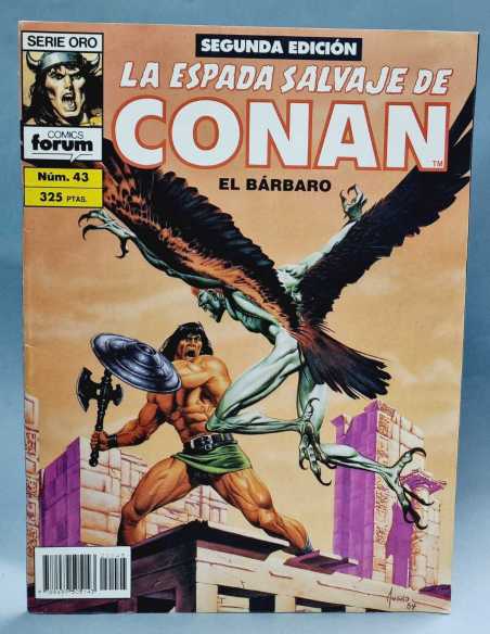 MUY BUEN ESTADO LA ESPADA SALVAJE DE CONAN 43 SERIE ORO COMICS FORUM GRAPA