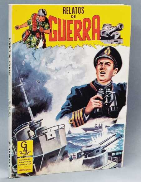 EXCELENTE RELATOS DE GUERRA DEL 10 AL 12 TOMO 4 RETAPADOS G 4 EDICIONES