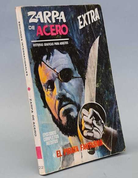 BUEN ESTADO ZARPA DE ACERO 22 EL PIRATA FANTASMA TACO EDICIONES VERTICE
