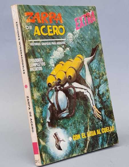 BUEN ESTADO ZARPA DE ACERO 20 CON EL AGUA AL CUELLO TACO EDICIONES VERTICE