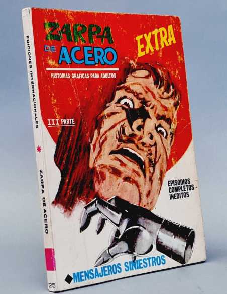 BUEN ESTADO ZARPA DE ACERO 25 MENSAJEROS SINIESTROS TACO EDICIONES VERTICE