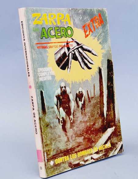 BUEN ESTADO ZARPA DE ACERO 8 CONTRA LOS HOMBRES DE ARCILLA TACO EDICIONES VERTICE