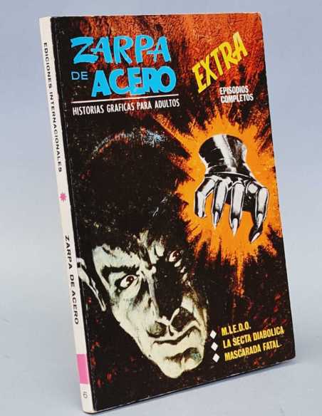 CASI EXCELENTE ESTADO ZARPA DE ACERO 6 MIEDO TACO EDICIONES VERTICE