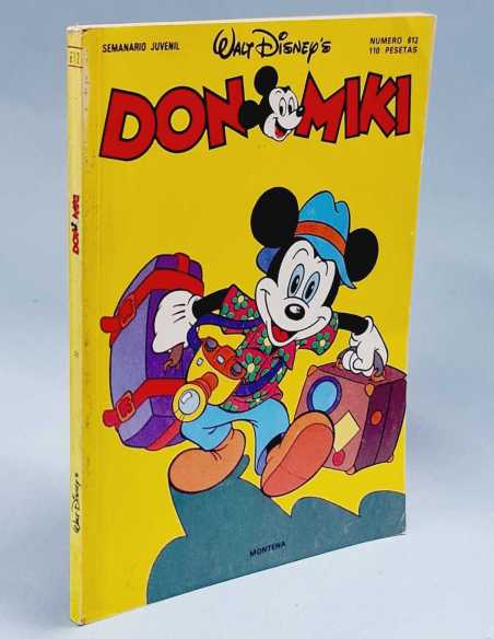 CASI EXCELENTE ESTADO DON MIKI 612 WALT DISNEY MONTENA