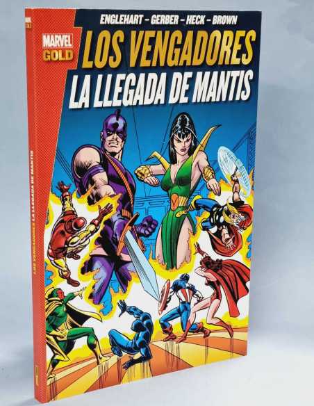 DE KIOSCO LOS VENGADORES LA LLEGADA DE MANTIS MARVEL GOLD TAPA BLANDA