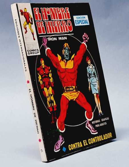 CASI EXCELENTE ESTADO EL HOMBRE DE HIERRO 5 CONTRA EL CONTROLADOR TACO EDICIONES VERTICE