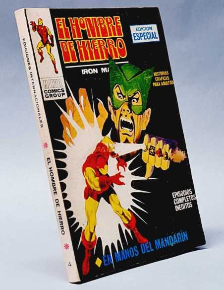 CASI EXCELENTE ESTADO EL HOMBRE DE HIERRO 4 EN MANOS DEL MANDARIN TACO EDICIONES VERTICE