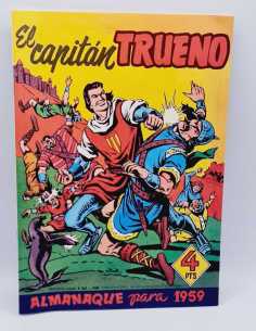 EXCELENTE ESTADO EL CAPITAN TRUENO ALMANAQUE 1959 EL...