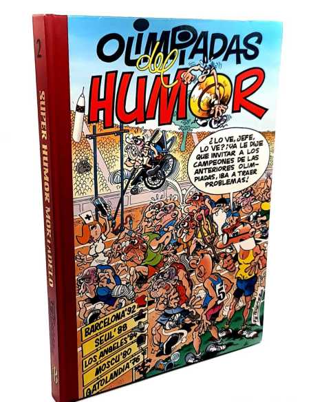 MUY BUEN ESTADO SEGUNDA EDICION SUPER HUMOR MORTADELO 2 EDICIONES B TAPA DURA