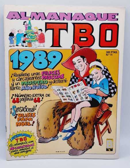 EXCELENTE ESTADO ALMANAQUE TBO 1989 NUMERO 11 EDICIONES B GRAPA
