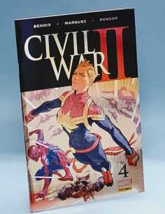 DE KIOSCO CIVIL WAR II 4 GRAPA NOVIEMBRE 2016 MARVEL PANINI