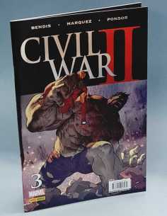 DE KIOSCO CIVIL WAR II 3 GRAPA NOVIEMBRE 2016 MARVEL PANINI