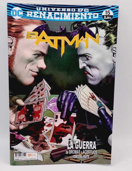 DE KIOSCO BATMAN RENACIMIENTO 15 LA GUERRA DE BROMAS Y ACERTIJOS UNIVERSO DC ECC
