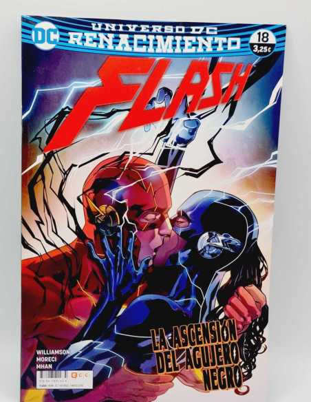 DE KIOSCO FLASH RENACIMIENTO 18 LA ASCENSION DEL AGUJERO NEGRO UNIVERSO DC ECC