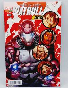 EXCELENTE ESTADO PATRULLA X ORO 65 PANINI COMICS GRAPA
