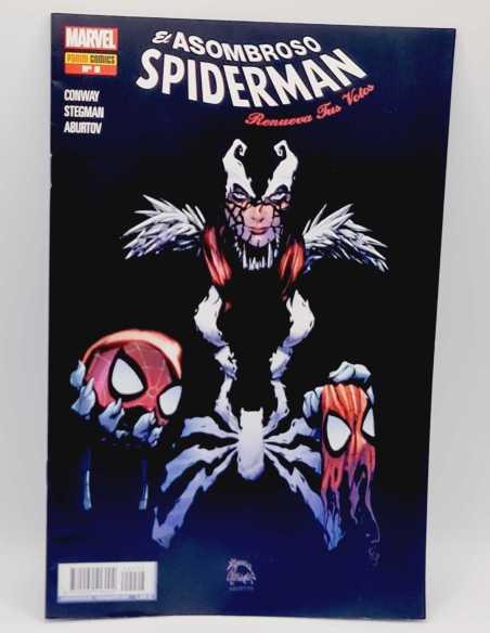 EXCELENTE ESTADO EL ASOMBROSO SPIDERMAN 8 RENUEVA TUS VOTOS PANINI COMICS