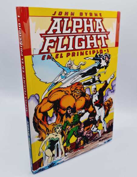 CASI EXCELENTE ESTADO ALPHA FLIGHT EN EL PRINCIPIO 1 FORUM COMICS TAPA BLANDA