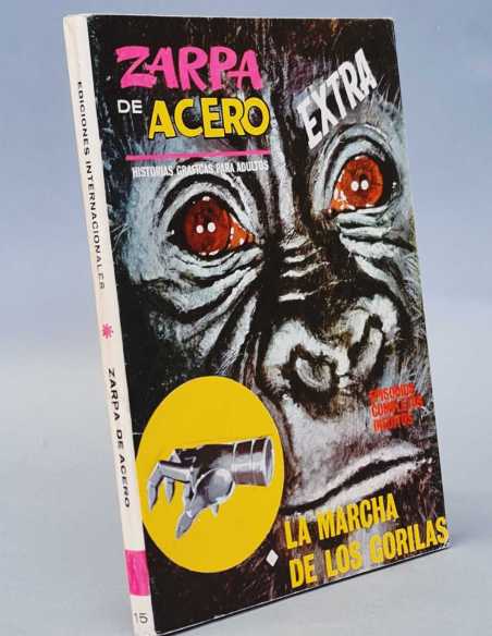 CASI EXCELENTE ESTADO ZARPA DE ACERO 15 LA MARCHA DE LOS GORILAS TACO EDICIONES VERTICE