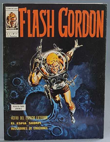MUY BUEN ESTADO FLASH GORDON 20 ACERO DEL ESPACIO EXTERIOR VOL1 VOL.1 GRAPA EDICIONES VERTICE