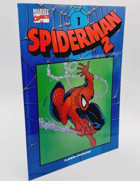 EXCELENTE ESTADO COLECCIONABLE SPIDERMAN 2 A LA CAZA DE LAS ARAÑAS 1 PLANETA TAPA BLANDA
