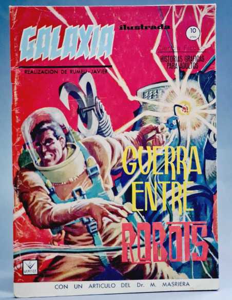 MUY BUEN ESTADO GALAXIA 4 GUERRA ENTRE ROBOTS GRAPA EDICIONES VERTICE