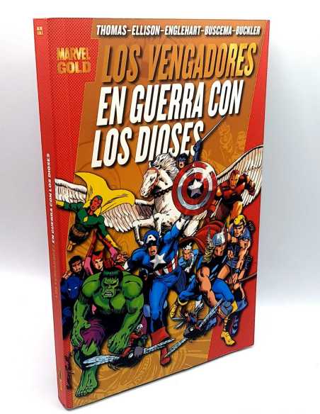 EXCELENTE ESTADO MARVEL GOLD LOS VENGADORES EN GUERRA CON LOS DIOSES PANINI COMICS GRAPA