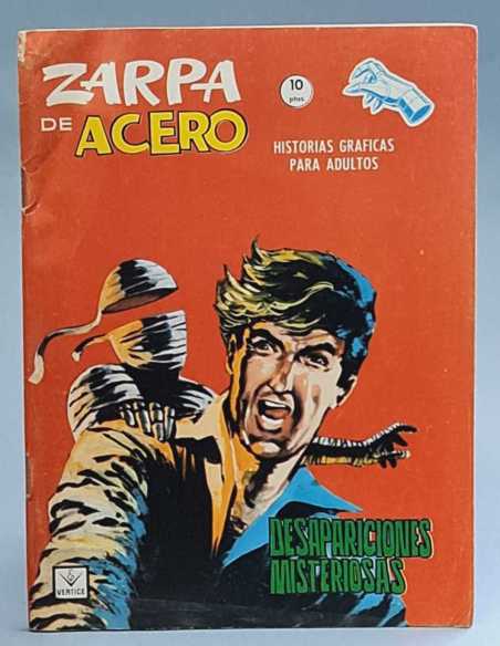 ZARPA DE ACERO 22 DESAPARICIONES MISTERIOSAS NORMAL ESTADO GRAPA EDICIONES VERTICE