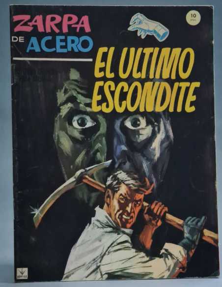 CASI EXCELENTE ESTADO ZARPA DE ACERO 21 EL ULTIMO ESCONDITE GRAPA EDICIONES VERTICE