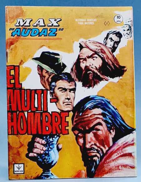 EXCELENTE ESTADO MAX AUDAZ 15 EL MULTI HOMBRE GRAPA TACO VERTICE