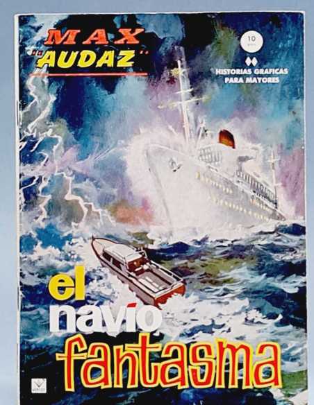 EXCELENTE ESTADO MAX AUDAZ 9 EL NAVIO FANTASMA GRAPA TACO VERTICE