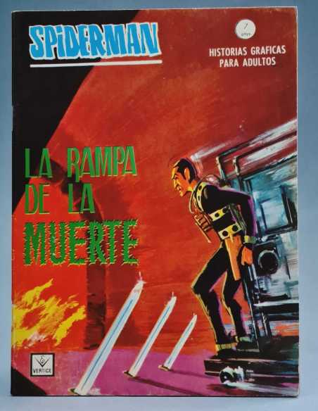 EXCELENTE ESTADO SPIDER 6 LA RAMPA DE LA MUERTE SPIDERMAN GRAPA TACO VERTICE