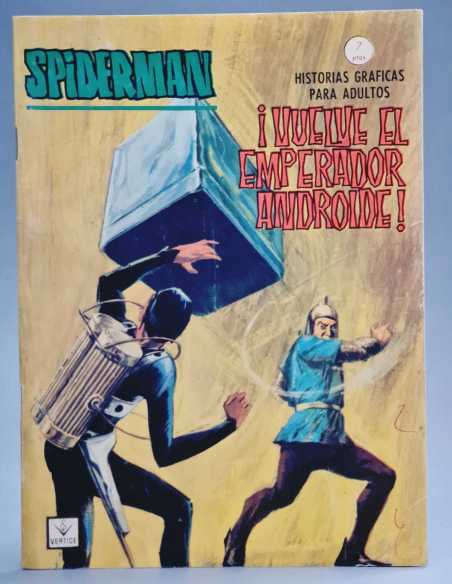 CASI EXCELENTE ESTADO SPIDER 10 VUELVE EL EMPERADOR ANDROIDE SPIDERMAN GRAPA TACO VERTICE