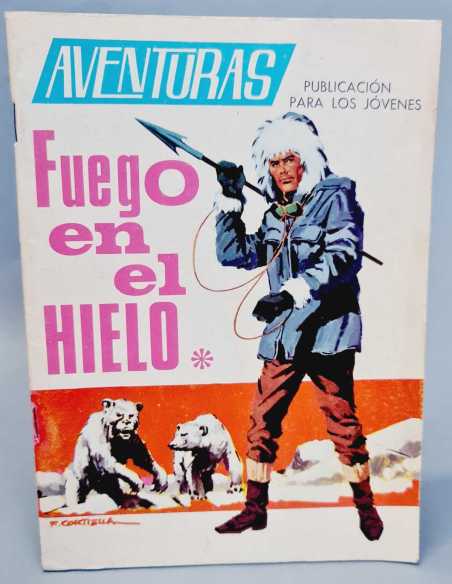 CASI EXCELENTE ESTADO AVENTURAS 2 FUEGO EN EL HIELO EDICIONES TORAY