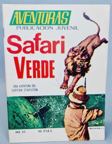 EXCELENTE ESTADO AVENTURAS 41 SAFARI VERDE EDICIONES TORAY