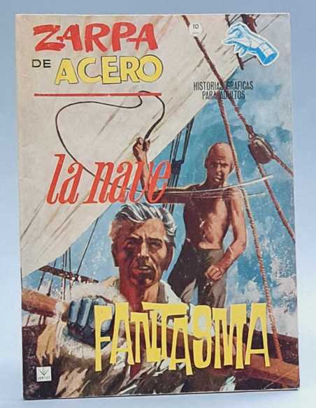 EXCELENTE ESTADO ZARPA DE ACERO 18 FANTASMA GRAPA TACO EDICIONES VERTICE