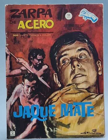 MUY BUEN ESTADO ZARPA DE ACERO 5 JAQUE MATE GRAPA TACO EDICIONES VERTICE