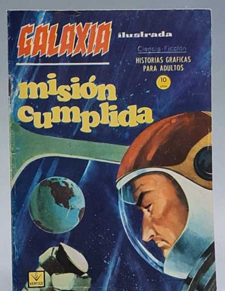 MUY BUEN ESTADO GALAXIA 24 MISION CUMPLIDA GRAPA TACO EDICIONES VERTICE